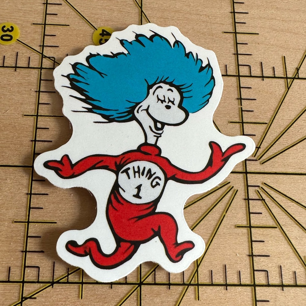 ❤️10/$10 STICKER SALE | 🆕 Dr. Suess Waterproof Vinyl Sticker